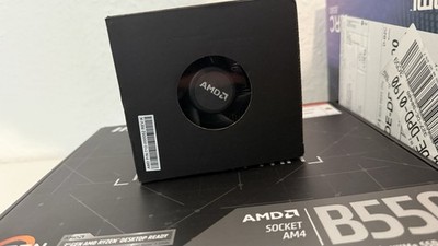 AMD Ryzen 5 5600X CPU Lüfter Fan, Original