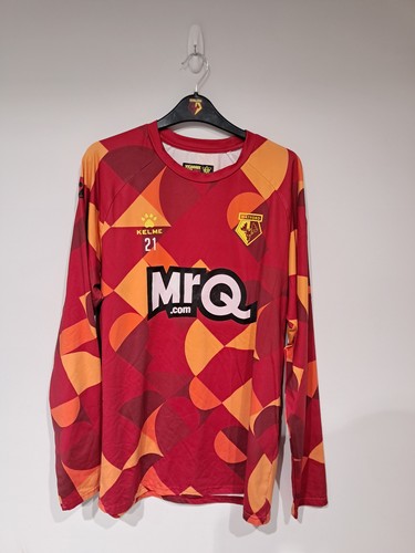 Watford FC 24/25 L/S Pre-Match Jerseys - Player Worn/Issued - Picture 20 of 32