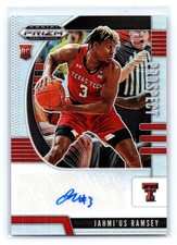2020 Panini Prizm Draft Picks Jahmi'us Ramsey Prospect Autographs Silver #PA-JR