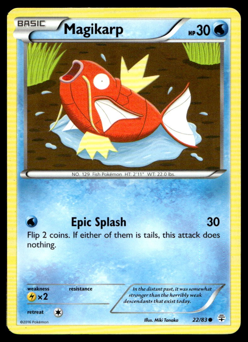 LP Magikarp [Generations 22/83] Common Pokemon TCG