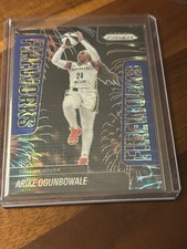 2025 Panini Prizm WNBA Arike Ogunbowale /199 Fireworks #8 Wings