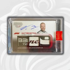 /2 Valtteri Bottas #SDTRA-VBII  2022 Topps Dynasty F1 – Autographed Triple Relic