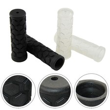 2Pcs Bicycle Bike Handle Handlebar For 22mm Anti-Slip Soft Rubber Grip Part