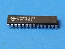 (2 PCS) CY7C185-35PC CYPRESS Standard SRAM, 8KX8, 35ns, CMOS, PDIP28