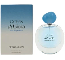 Ocean Di Gioia Giorgio Armani Women 1.6 1.7 oz 50 ml Eau De Parfum Spray Sealed