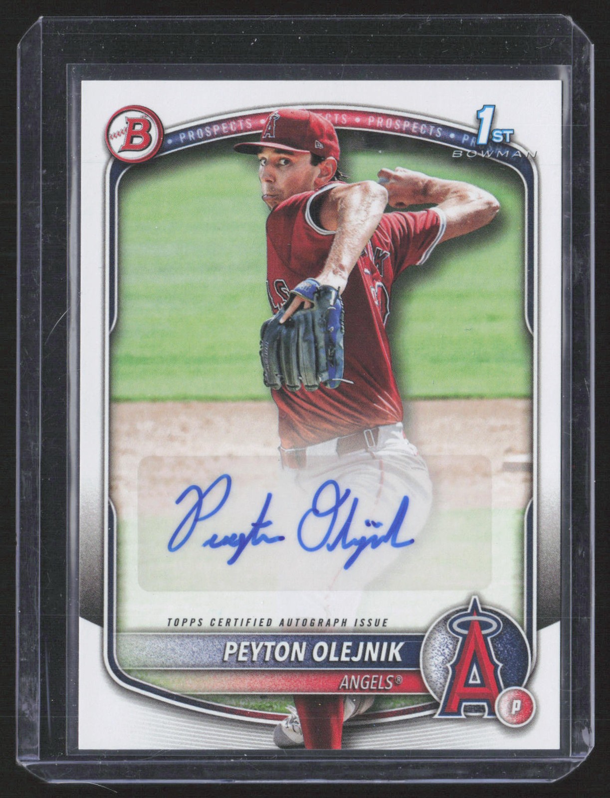 Peyton Olejnik 2025 Bowman Prospect Autographs #BPA-PO AU