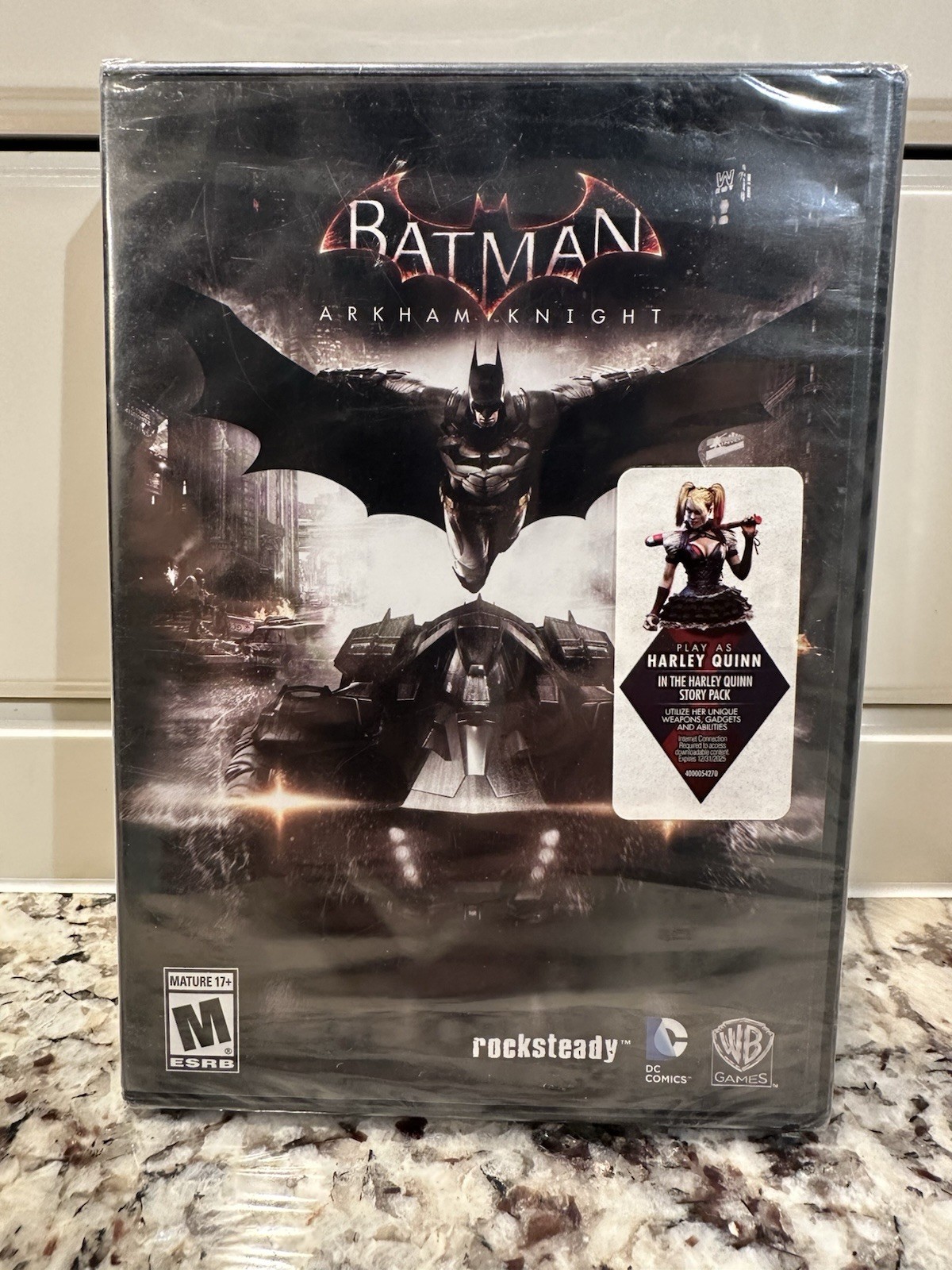 New Batman Arkham Knight PC Computer Game Sealed Harley Quinn Story Pack