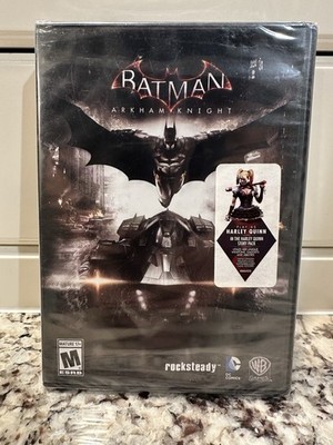 New Batman Arkham Knight PC Computer Game Sealed Harley Quinn Story Pack