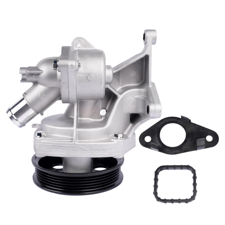 Bomba de água do motor com termostato para Chevrolet Malibu Traverse GMC Canyon Terrain - Imagem 2 de 4