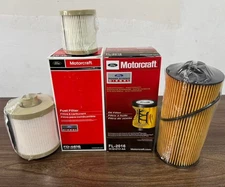 FD4616 FL2016 Oil & Fuel Filter Kit For 03-07 6.0L Motorcraft Powerstroke Diesel