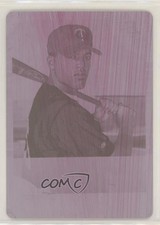 2005 Bowman Chrome First Year Printing Plate Magenta 1/1 Kevin West #175 r7d