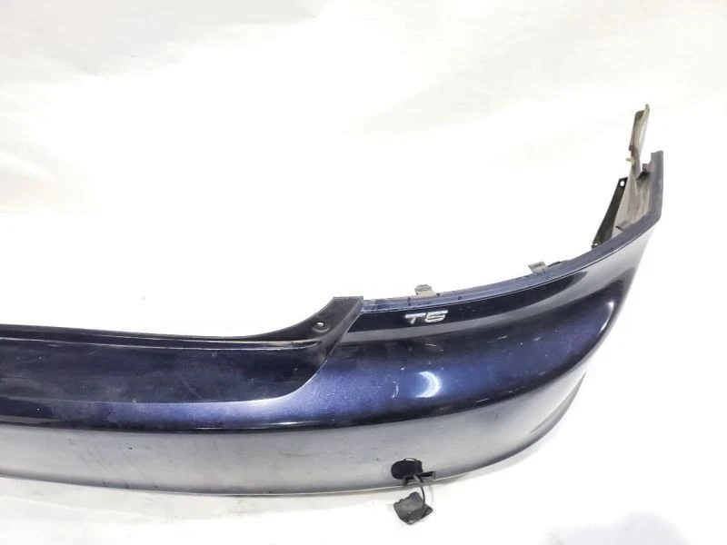 Parachoques trasero salidas de escape dobles azul daños menores OEM 06 07 08 09 Volvo C70 Foto 4 de 4