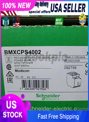 1PC NEW BMXCPS4002 PLC X80 high power power supply module Fast ship US STOCK