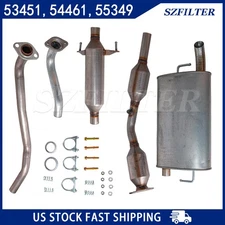 Full Exhaust System For 2003 - 2008 Toyota Corolla S CE LE Sedan 1.8L 54461