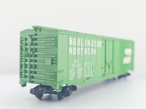 *READ HO Scale Tyco Burlington Northern Box Car BN 100024 Model Train Car - Picture 8 of 13