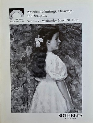 Sotheby's American Paintings Drawings & Sculpture Auction Catalog  March 1993