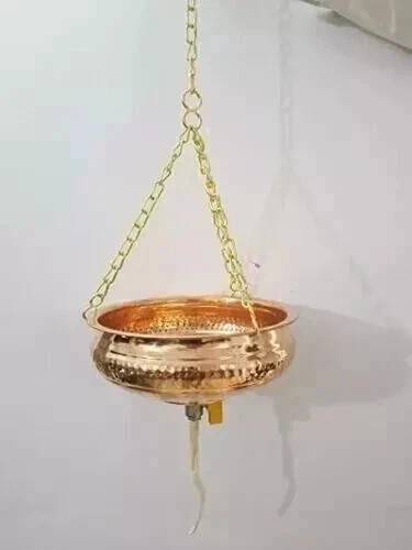 NEW Shirodhara Copper Pot Ayurvedic Massage oil flow controller Panchkarma FFS - Picture 1 of 3