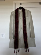 Men's Sherwani Gold/Tan (44)