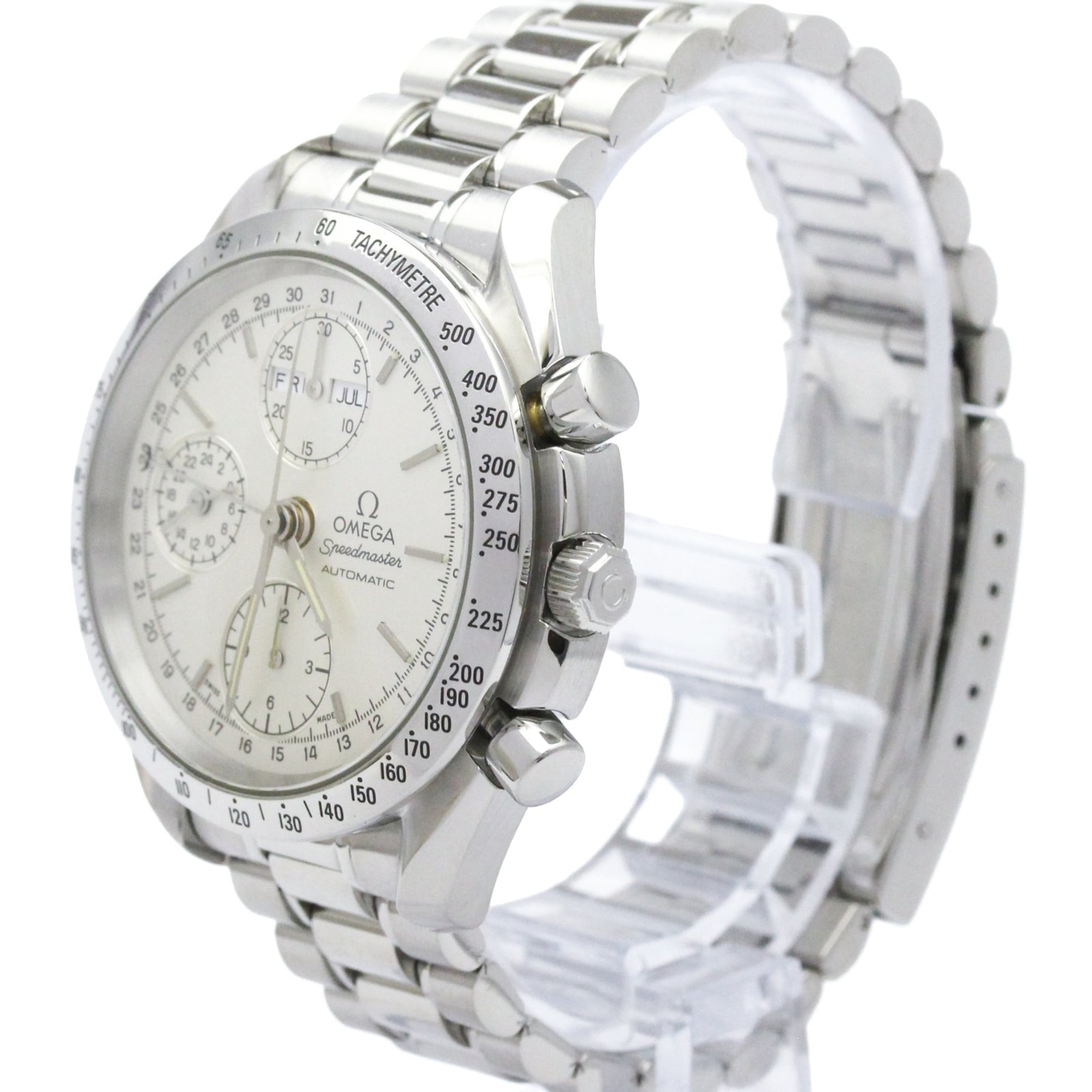 Omega Speedmaster Triple Calendar Chronograph Stainless