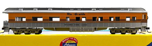 HO ATHEARN 7846 COCHE DE OBSERVACIÓN DE PESO PESADO RIO GRANDE D&RGW HORQUILLA ESPAÑOLA CAÑÓN | Zustand: Used