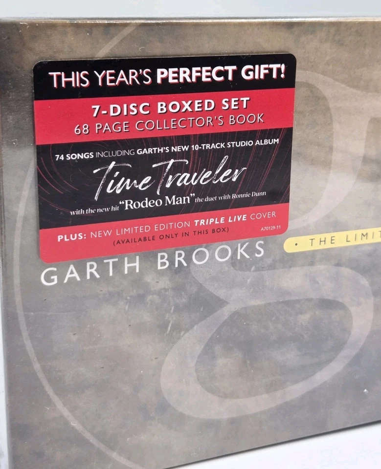 GARTH BROOKS TIME TRAVELER 7-CD GIFT SET The Limited Series w/ Collector's Book - Image 2 of 4