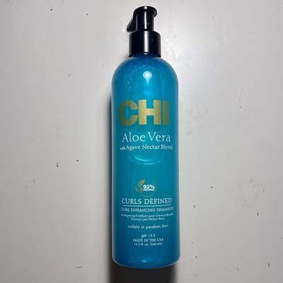 chi Aloe Vera Curl Enhancing Shampoo, 11.5 Fl Oz