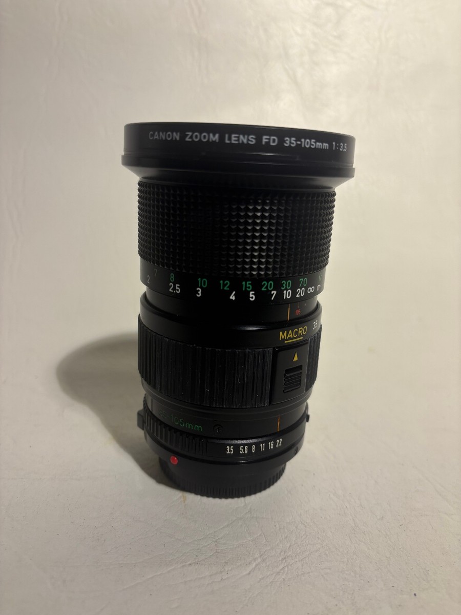CANON ズームレンズ FD 35-105mm f1:35 Ancient OpticsがCanon FD 35-105mm F3.5 マルチフォーマット