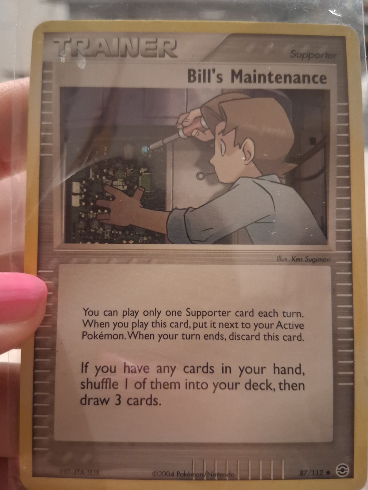 Bill's Maintenance 87/112 FireRed & LeafGreen Regular