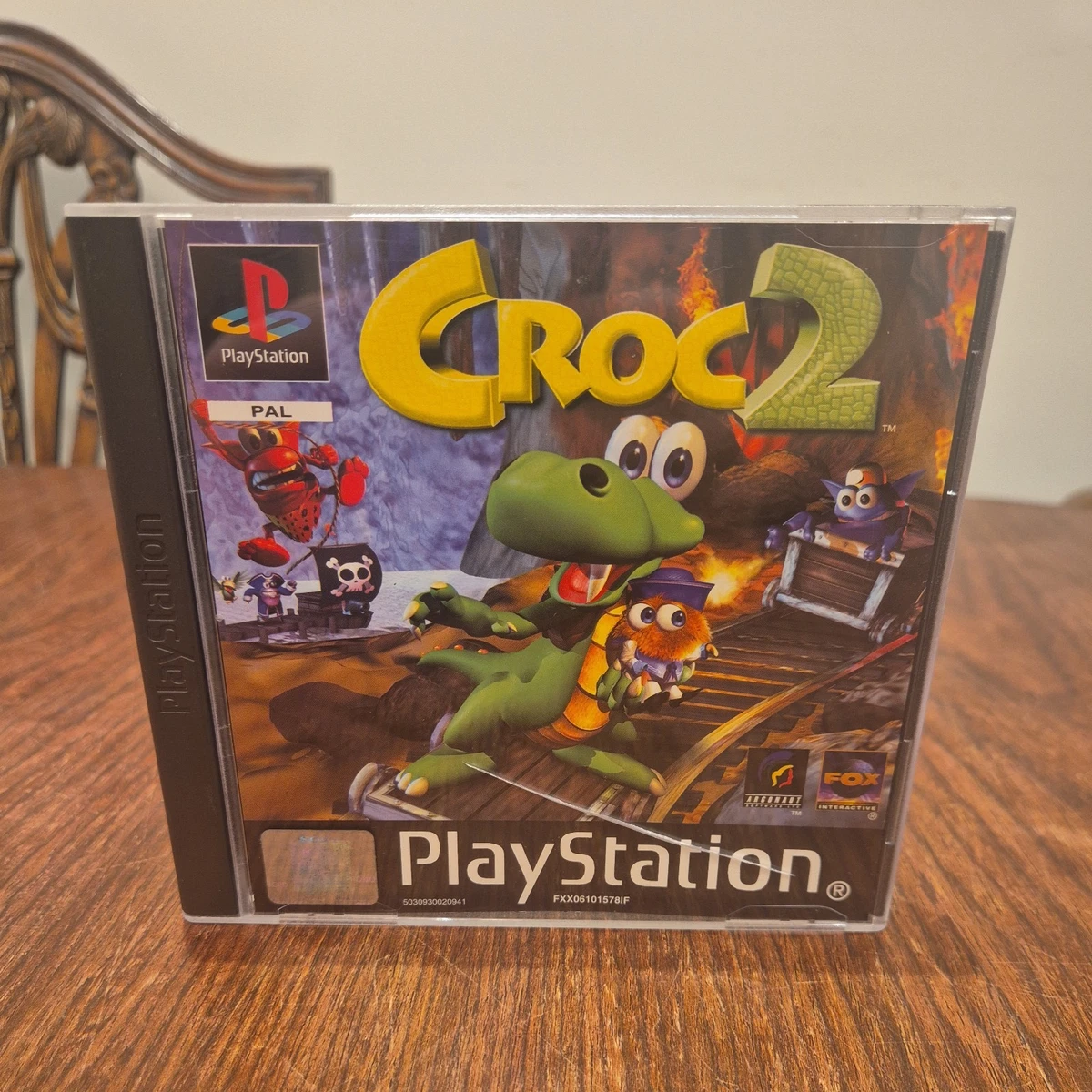 Housse De Protection Transparente Pour Jeux PS1 - Crash Bandicoot 1 & 2
