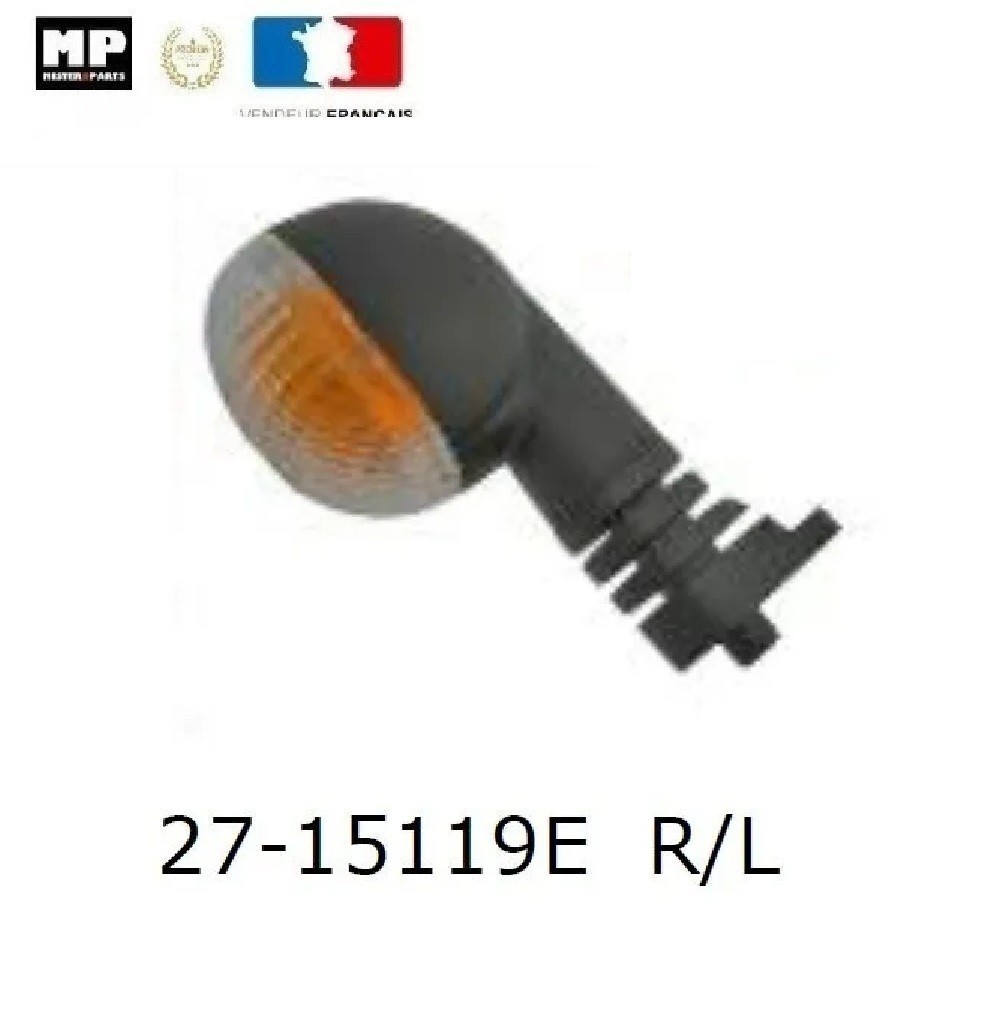 Clignotant plastique ABS flexible pour Yamaha WR F et DT 125 RE