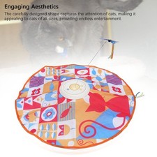 Style 1 Interactive Cat Toys Funny 360 Degree Rotation Turntable Self Entertainm