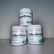ColonBroom Digestive Health Fiber Supplement 8.04oz Strawberry X3 Ex 6/26 & 9/26