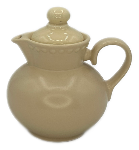 Dansk Rondure Creamer and Lid Wheat Yellow Japan - Picture 1 of 4