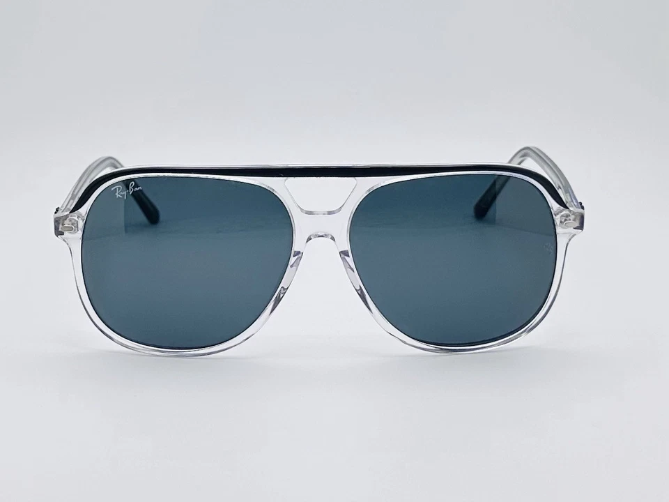 Gafas de sol Ray-Ban RB2198 Bill 60 mm piloto de gran tamaño - lentes transparentes/grises Foto 4 de 4