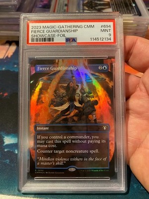 Fierce Guardianship (Borderless) Commander Masters Foil for sale