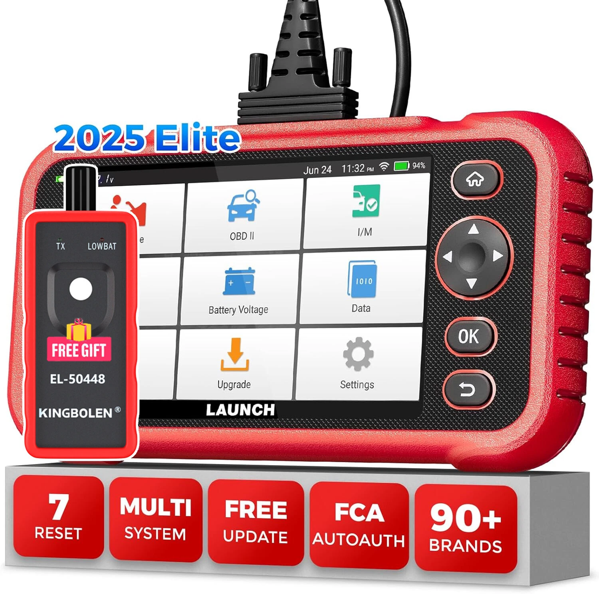 2026 LAUNCH CRP123I V3.0 Elite ABS SRS OBD2 Code Reader Car