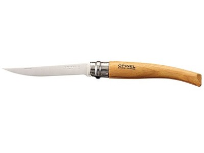 Opinel Slim-Line, Größe 10, rostfrei, Buchenholz
