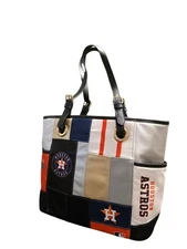 Houston Astros Tote Bag The Bradford Exchange Licensed MLB Custom Designed EUC!