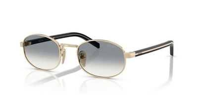NEW Prada B53S Sunglasses ZVN02C Gold 100% AUTHENTIC