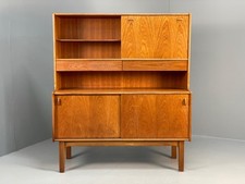 Vintage Nathan Teak Sideboard Highboard 1960s Mid Century Shelving  EB11046 MWOO