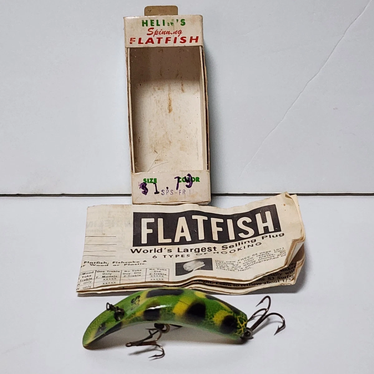 Helin Tackle Flatfish for sale - eBay