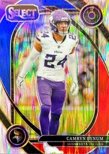 2024 Panini Select - Club Level Camryn Bynum #234 Red & Blue Shock Prizm