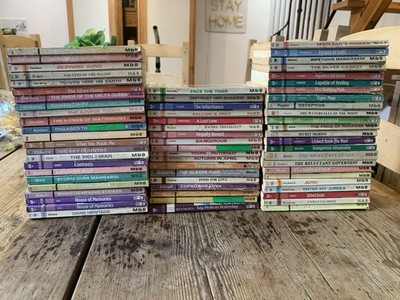 65 Mills & Boon Paperback Books - Job Lot