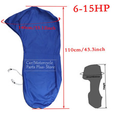 600D 6-225HP Boat Full Outboard Engine Cover Protection Blue for 6-225HP Motor W