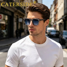 Caterside Square Sunglasses Small Frame Punk Sun Glasses Men Women Party Travel