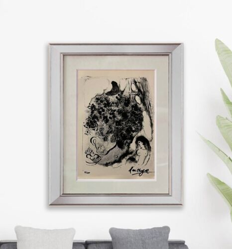 Marc Chagall, Original Hand-signed Lithograph with COA & Appraisal of $3,500;*