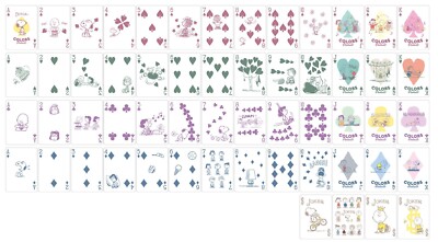 Bicycle Colors of Peanuts Snoopy Playing Cards / Trump / Rare