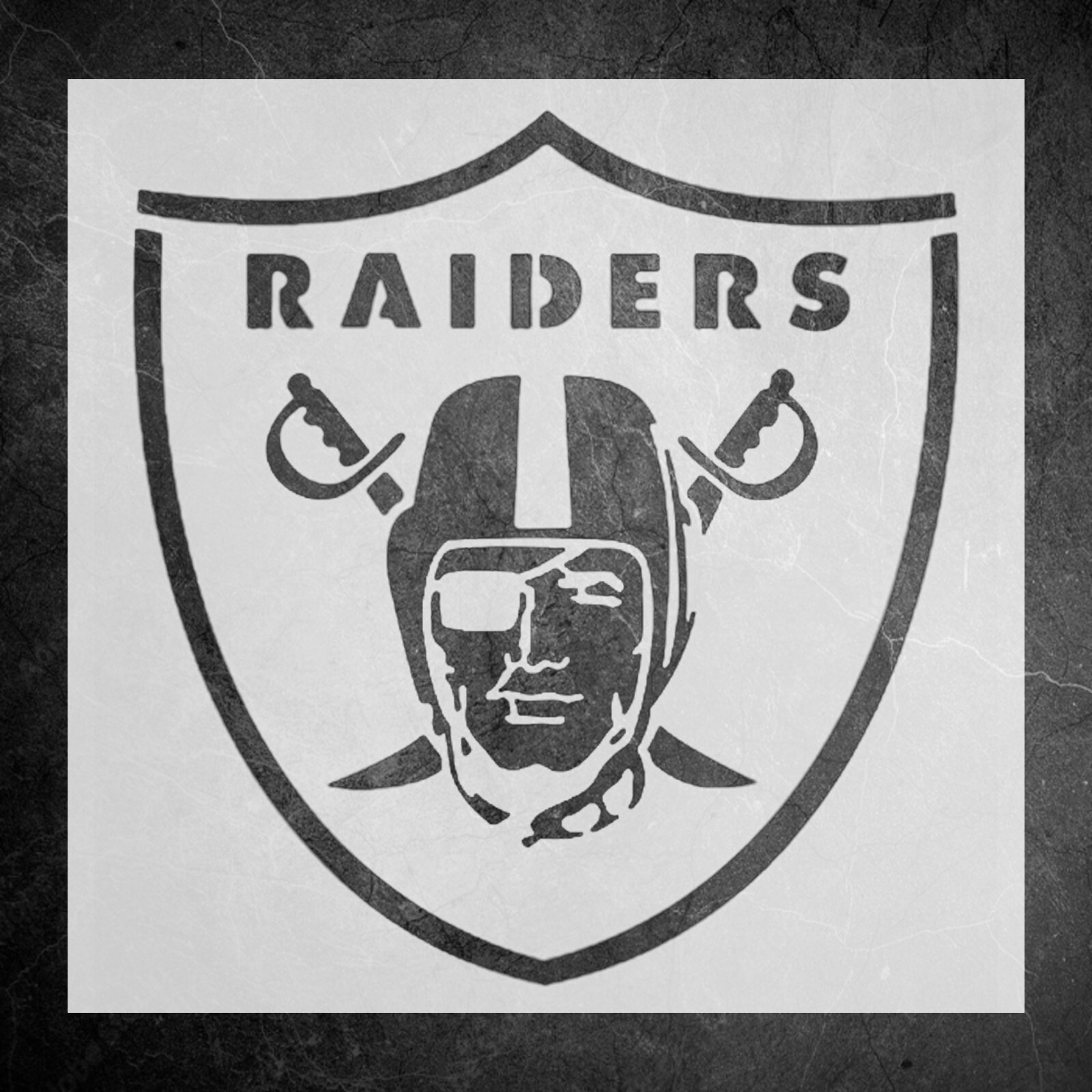 las-vegas-raiders-football-nfl-reusable-plastic-stencil-multiple-sizes