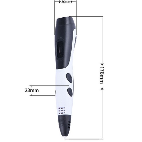 3D Druckstift 3D Stereoscopic Printing Pen 4 Farben für Kinder Geschenk DIY DE - Photo 11/13