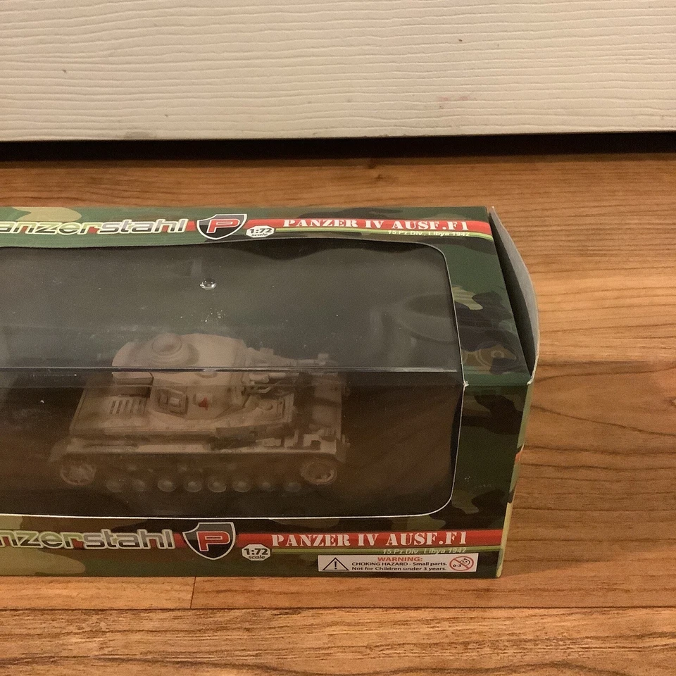 PANZERSTAHL 1:72 German Panzer IV Ausf F1, 15th Pz. Div., Libya 1942, No. 88001 - Image 3 of 4